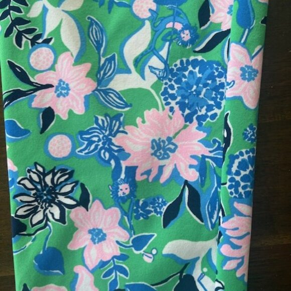 Lilly Pulitzer MATCHING Corso golf pants & hat - Picture 3 of 9